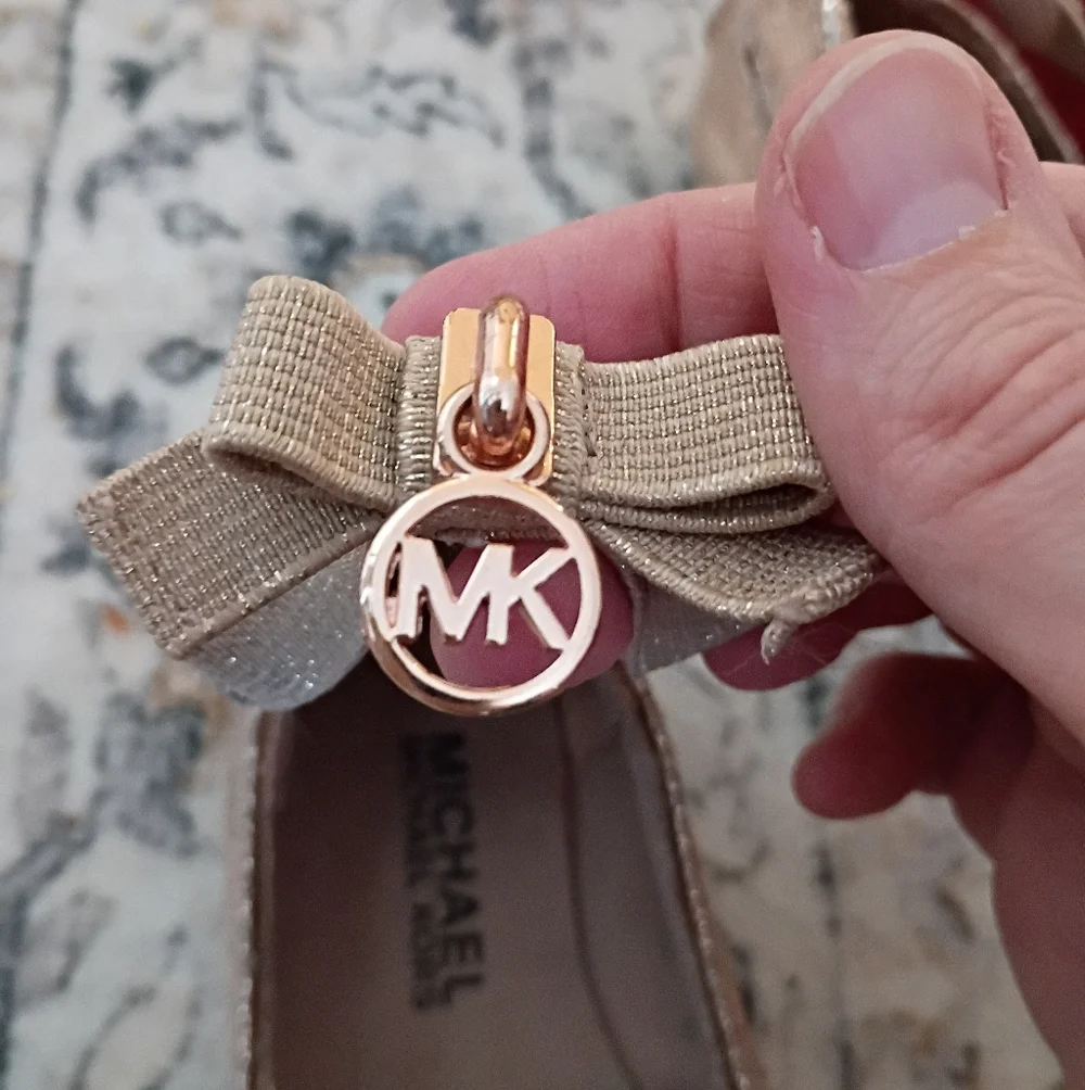 Baby / Toddler Size 6 Girl's Holiday Shoes (Michael Kors & Gap)